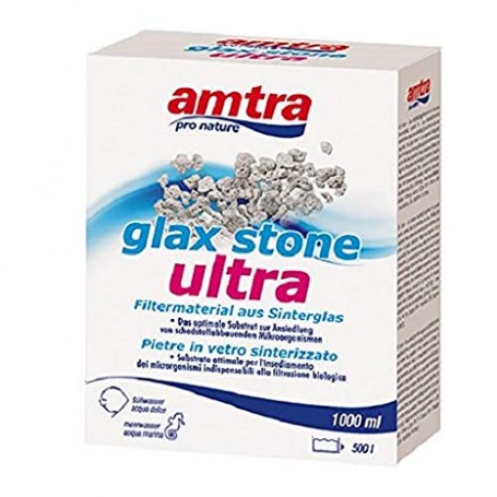 Amtra Materiale Filtrante Biologico Glax Stone Ultra 1000Ml