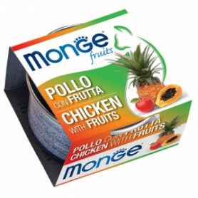 Monge Cat Pollo Con Frutta 80Gr