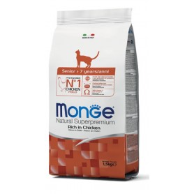 Monge Cat Senior Pollo 1,5Kg