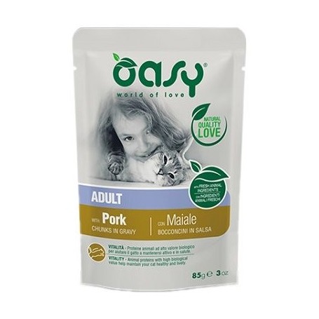 OASY UMIDO GATTO MORE LOVE BUSTE 70GR