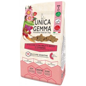 Unica Gemma Biscotti Stelline con frutti rossi e ginseng 300gr