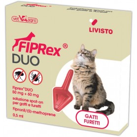 Livisto Fiprex Duo Antiparassitario Gatto 1 Fiala